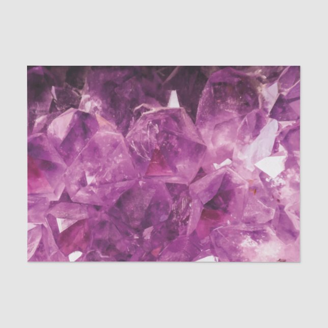 Der Violetkristall Seidenpapier (Vorderseite)