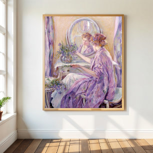 Der violette Kimono Poster