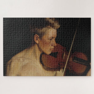 Der Violinist (männliche Musikerin) (von Pekka Hal