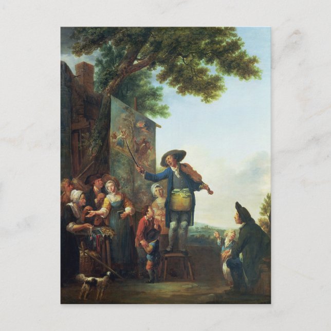 Der Violinist Postkarte (Vorderseite)