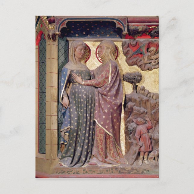 Der Visitation, 1340-51 Postkarte (Vorderseite)