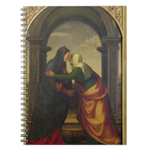 Der Visitation von St. Elizabeth zur Jungfrau Mary Notizblock