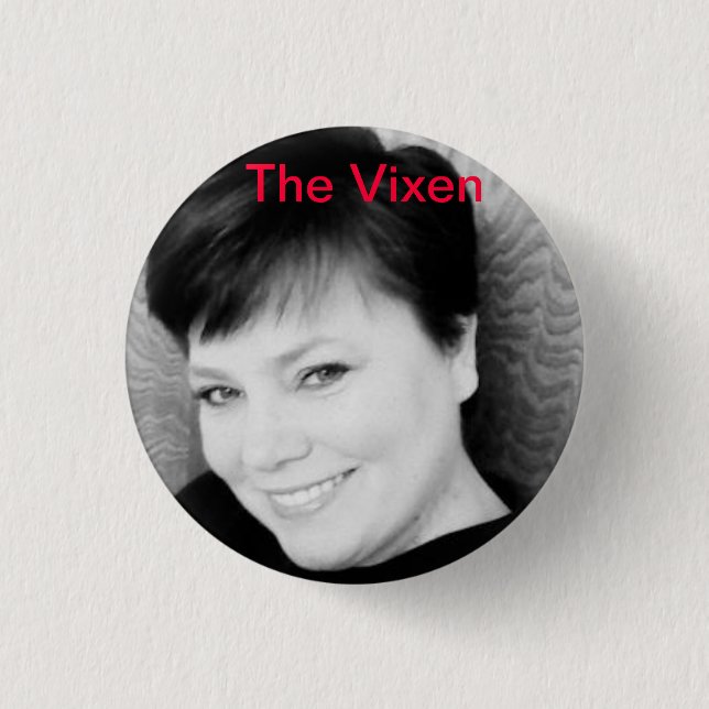 Der vixen-Fan-Knopf Button (Vorderseite)