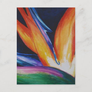 Der Vogel des Paradieses Postkarte