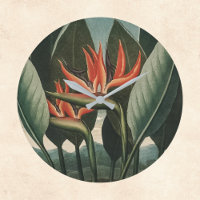 Der Vogel des Paradieses Vintager Florentiner Temp