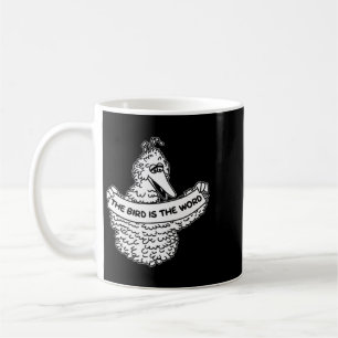 Der Vogel ist das Wort Kaffeetasse