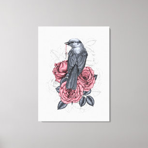 Der Vogel mit dem silbernen Schlüssel Leinwanddruck