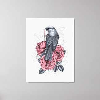 Der Vogel mit dem silbernen Schlüssel Leinwanddruck