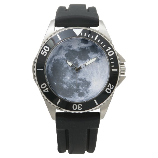 Der Vollmond Armbanduhr (Vorderseite)