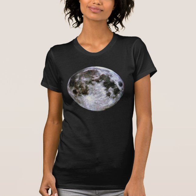 Der Vollmond der Frauen T-Shirt (Vorderseite)