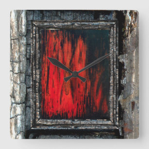 Der Vollstrecker Quadratische Wanduhr