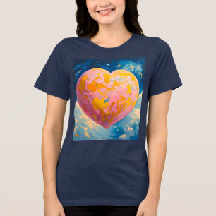Der von der Liebe bewegte Raum Tri-Blend Shirt