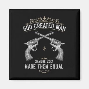 Der von Gott erschaffene Mensch Samuel Colt machte Magnet