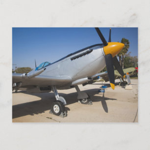 Der von Großbritannien gebaute Spitfire-Kämpfer Postkarte