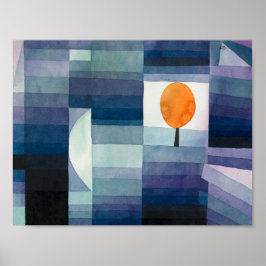 Der Vorbote des Herbstes | Paul Klee Poster