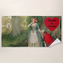 Der Vorschlag von Sir James Dromgole Linton Strandtuch