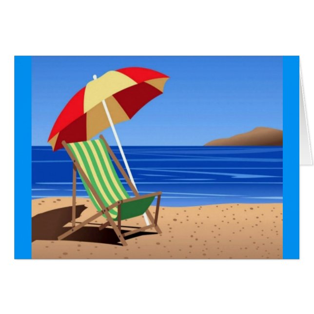 Der Vorsitz am Strand (Vorderseite (Horizontal))