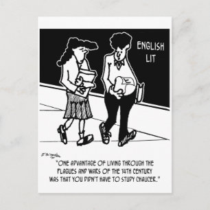 Der Vorteil der Seuche Postkarte