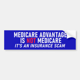 Der Vorteil von Medicare ist nicht Medicare Autoaufkleber