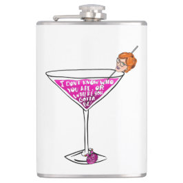 Der Vortrag der Stadt: Pammy Flask Flachmann