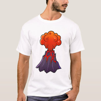 Der Vulkan-T - Shirt der Männer