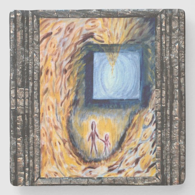 Der Wächter Steinuntersetzer (Vorderseite)