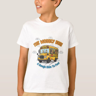 Der wackelige Bus! - Lustiger Schulbus T-Shirt