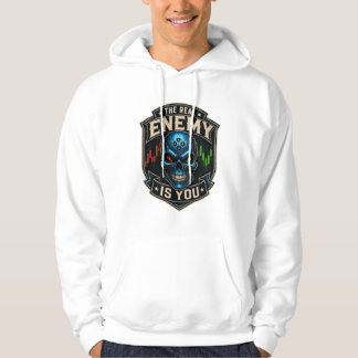 Der wahre Feind bist du Trader-Psychologie-Totenko Hoodie