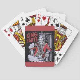 Der wahre König der Furzen Spielkarten