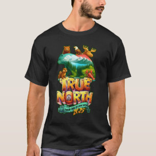 Der wahre Norden, der Jesus in einer wilden Welt t T-Shirt