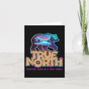 Der wahre Norden vertraut Jesus Vbs 2025 Wild Worl Karte
