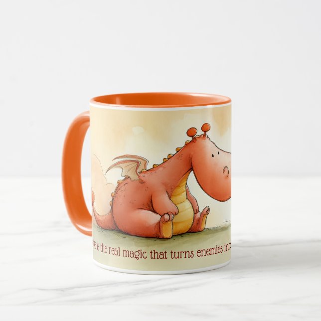 Der wahre Zauber der Liebe Tasse (Vorderseite Links)