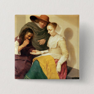 Der Wahrsager, 1631 Button