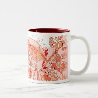 Der Wahrsager Zweifarbige Tasse