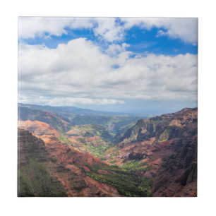 Der Waimea-Canyon Fliese