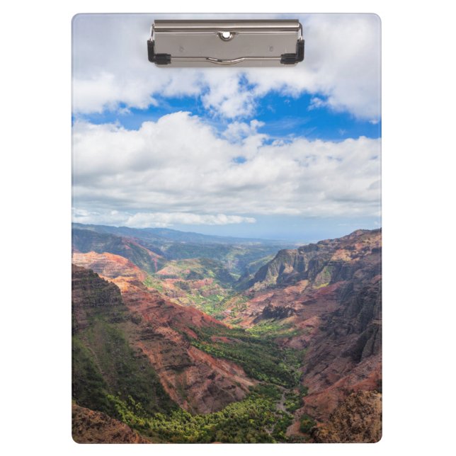 Der Waimea-Canyon Klemmbrett (Vorderseite)