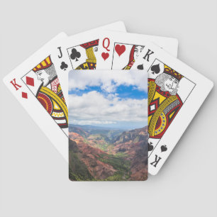 Der Waimea-Canyon Spielkarten