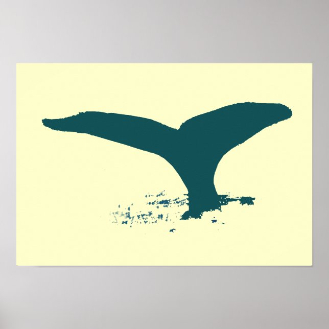Der Wal Poster (Vorne)