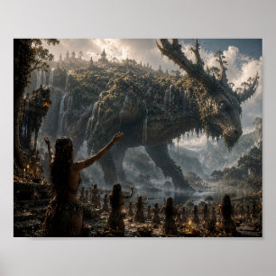 Der Wald, der wandert Poster