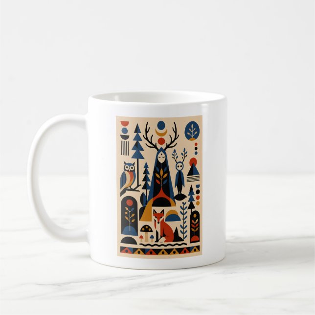 Der Wald erinnert sich Kaffeetasse (Links)