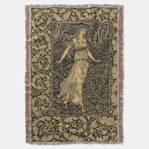 Der Wald jenseits der Welt von William Morris Decke