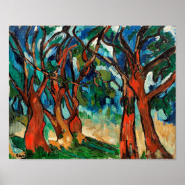 Der Wald | Maurice de Vlaminck | Poster