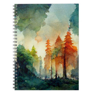 Der Wald (Natur) Notizblock