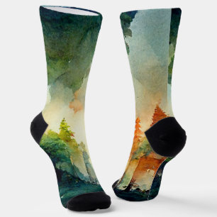 Der Wald (Natur) Socken