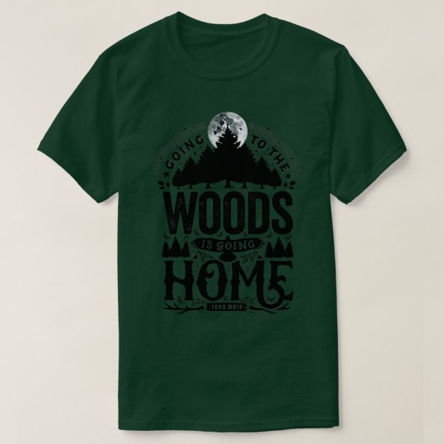 Der Wald T-Shirt (Design vorne)