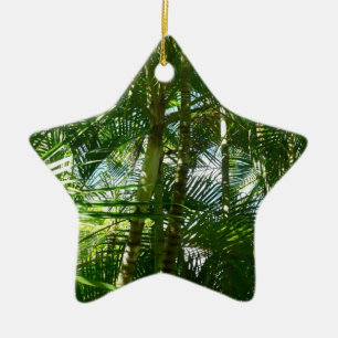 Der Wald von Palmen tropische Natur Keramikornament