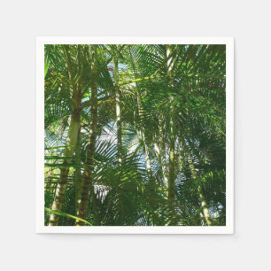Der Wald von Palmen tropische Natur Serviette