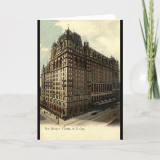 Der Waldorf Astoria, New York City 1908 Vintag Karte