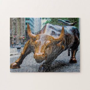 Der Wall Street Bull New York.
