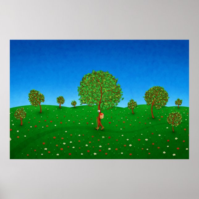 Der Wanderbaum Poster (Vorne)